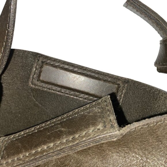 Madewell Sydney Forest Green Genuine Leather Crossbody Bag Adjustable Strap - Picture 11 of 16